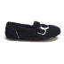 UGG Hailey Fluff Loafer Black