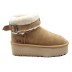Ugg Mini Platform Strap Chestnut