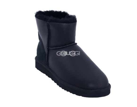 Classic Mini ZIP Metallic Black