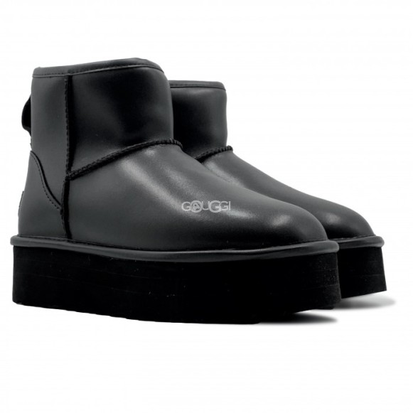 Ugg Classic Mini Platform Boot - Ultra Matte Black