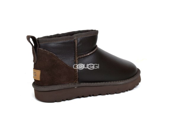 UGG Classic Ultra Mini Metallic Chocolatte