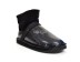 Clear Quilty Boots Black