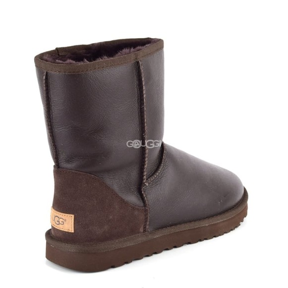 Men&#039;s Classic Short Metallic Boot Chocolate