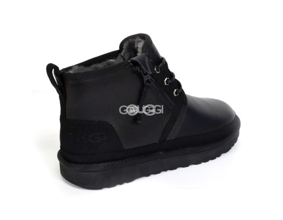 Neumel ZIP Leather - Black