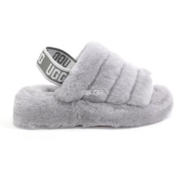 Ugg Fluff Yeah Slide Light Grey
