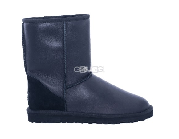 Classic Short Metallic Black