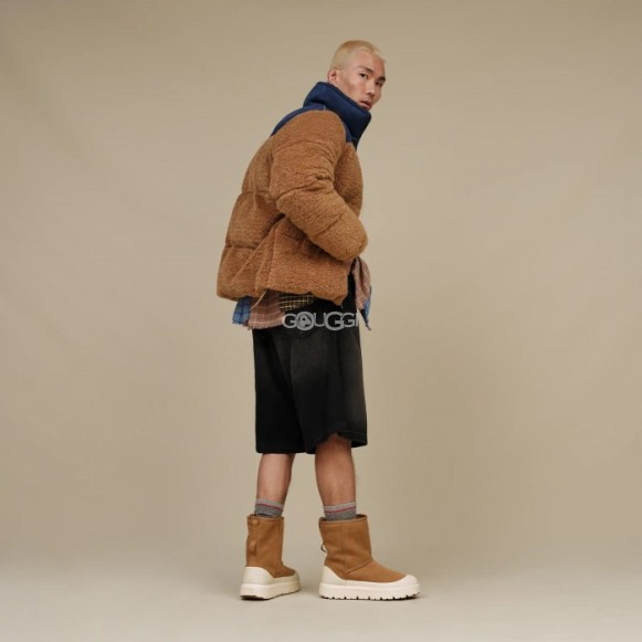 Mens Classic Short Weather Hybrid - Chestnut / Whitecap