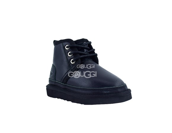 Kids Neumel Boots Metallic Black