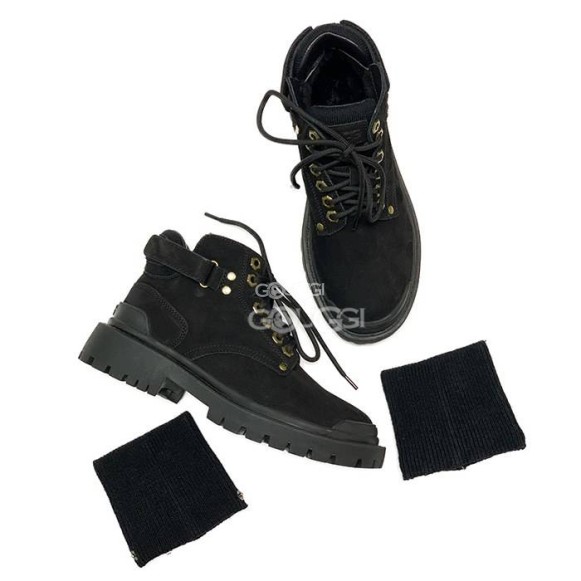 Женские Ботинки Martin Black