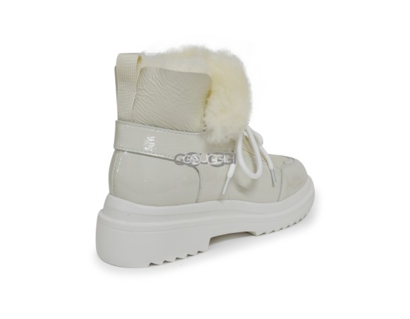 UGG Martin Patent - White