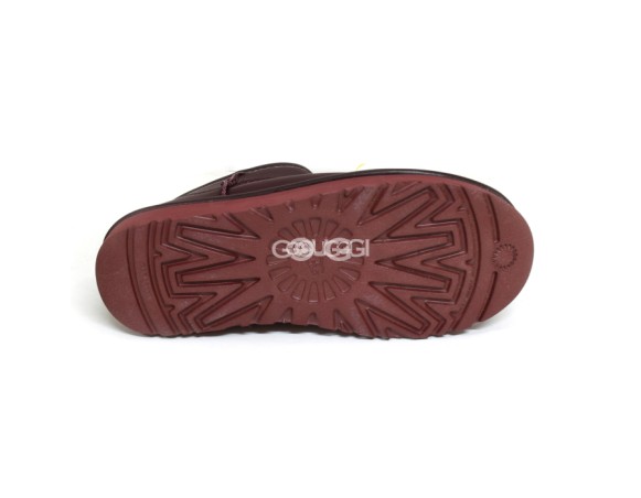 Ultra mini Leather Chocolate