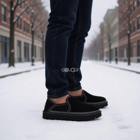 Ugg Mens Hayden Slip On Black