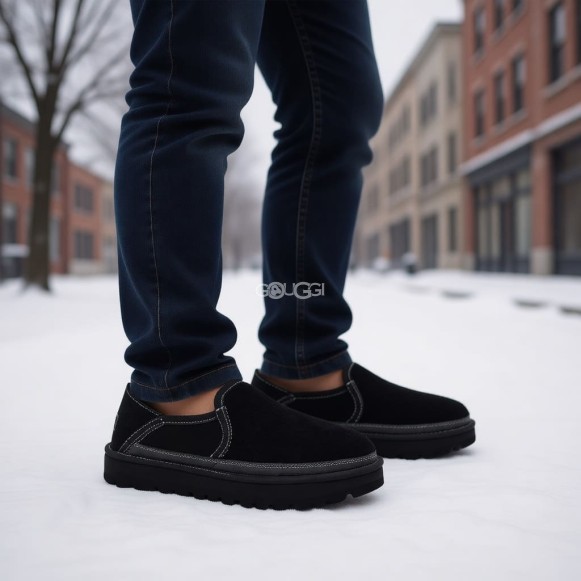 Ugg Mens Hayden Slip On Black