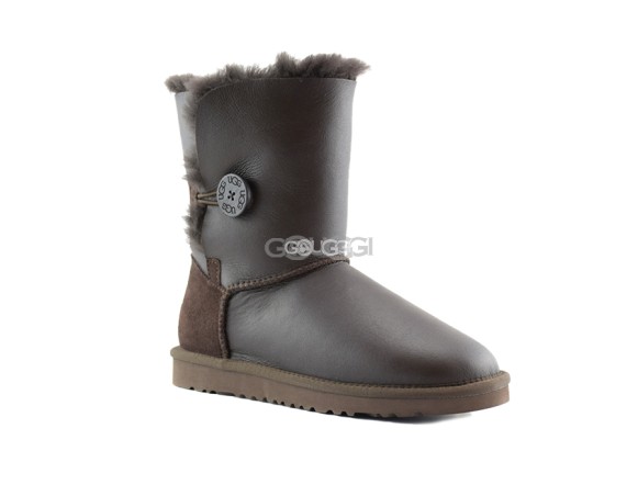 Bailey Button Metallic Chocolate-1