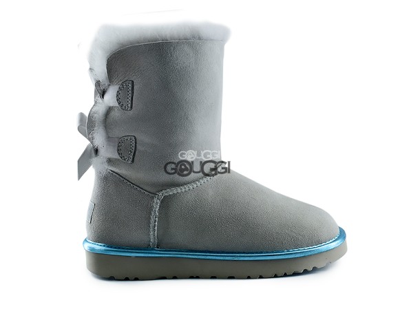 Bailey Bow 2 Metallic Grey Violet