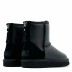 Ugg Classic Mini Zip Metallic Black (без камней)