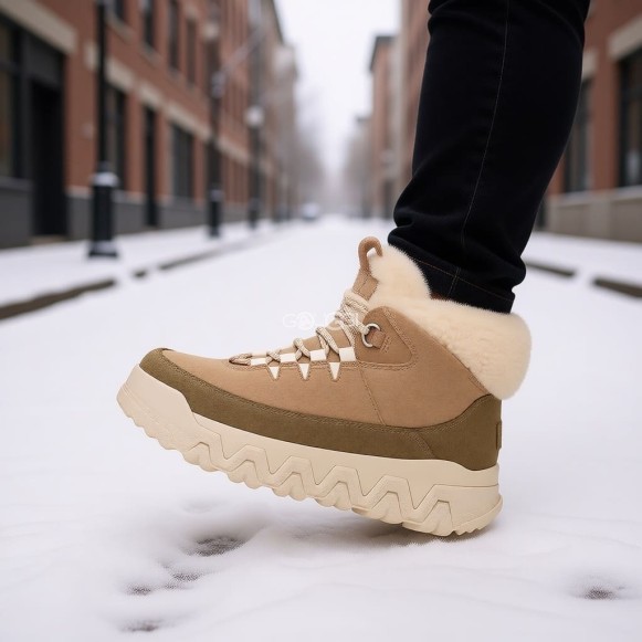 TerreTrail Cozy Lace Boot Sand