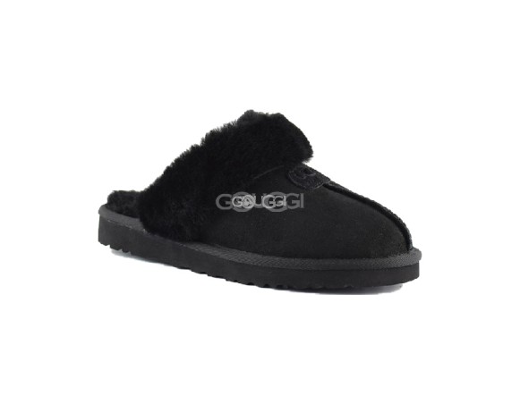 Slipper Scufette Black
