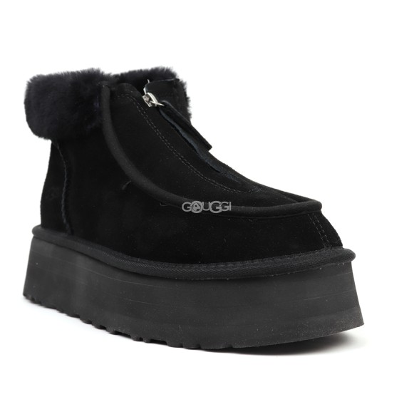Ugg Funkette Platform Boots Black