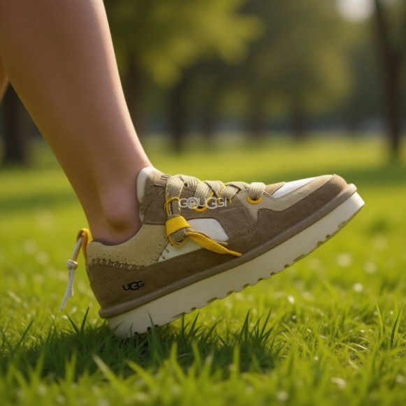 Ugg Lowmel Low Sneaker Biarritz Mustard Seed