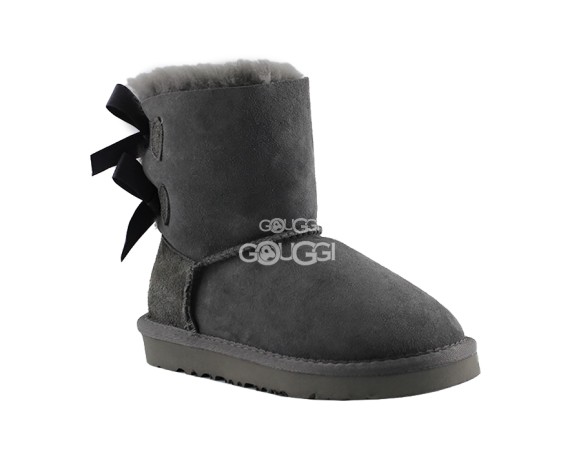 Kids Bailey Bow Grey
