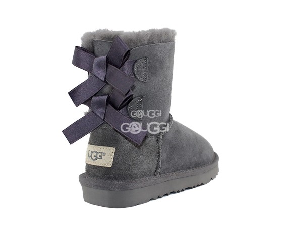 Kids Bailey Bow Grey