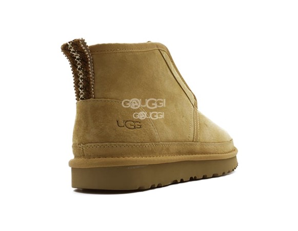 Mens Neumel Flex Nubuck Chestnut